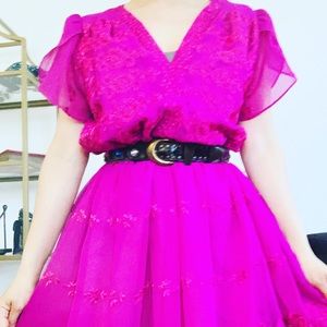 Beautiful Fuchsia Dress